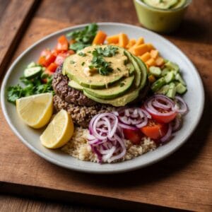 burger bowl recipe